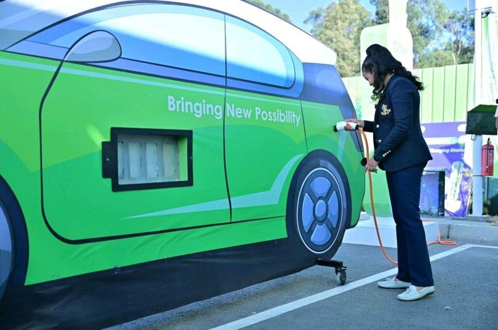 Ethio Telecom Unveils Ultra-Fast EV Charging Station in Addis Ababa