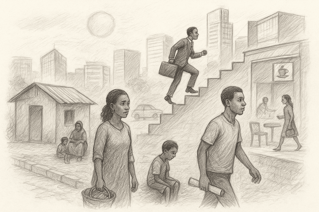 The New Ladder of Inequality: Why Some Ethiopians Soar While Others Struggle