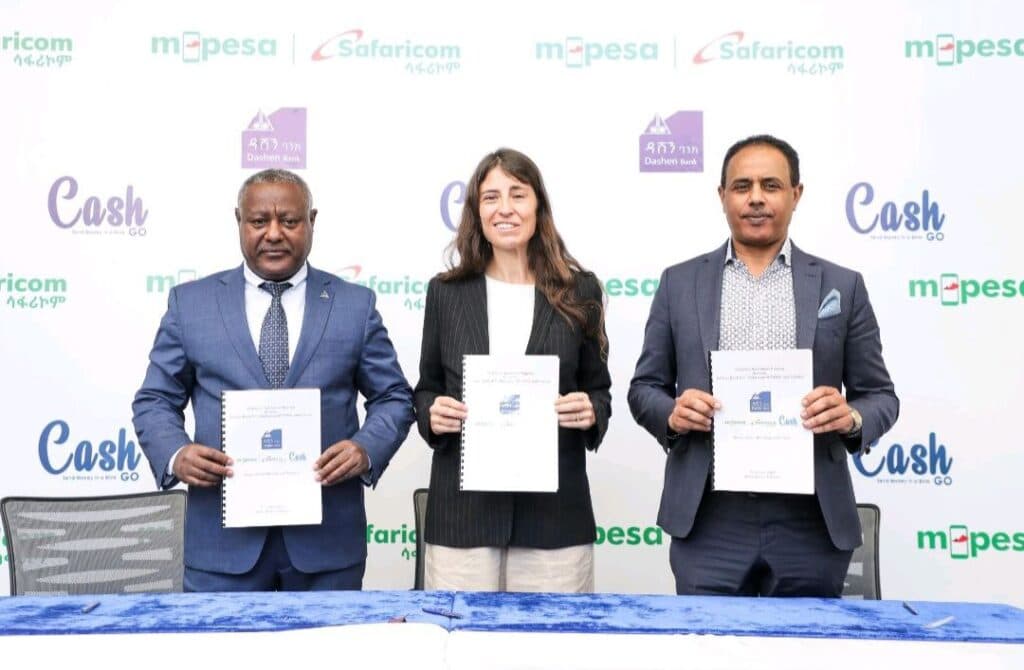 M-PESA Safaricom Partners with Dashen Bank and CashGo to Enhance International Remittance Services in Ethiopia