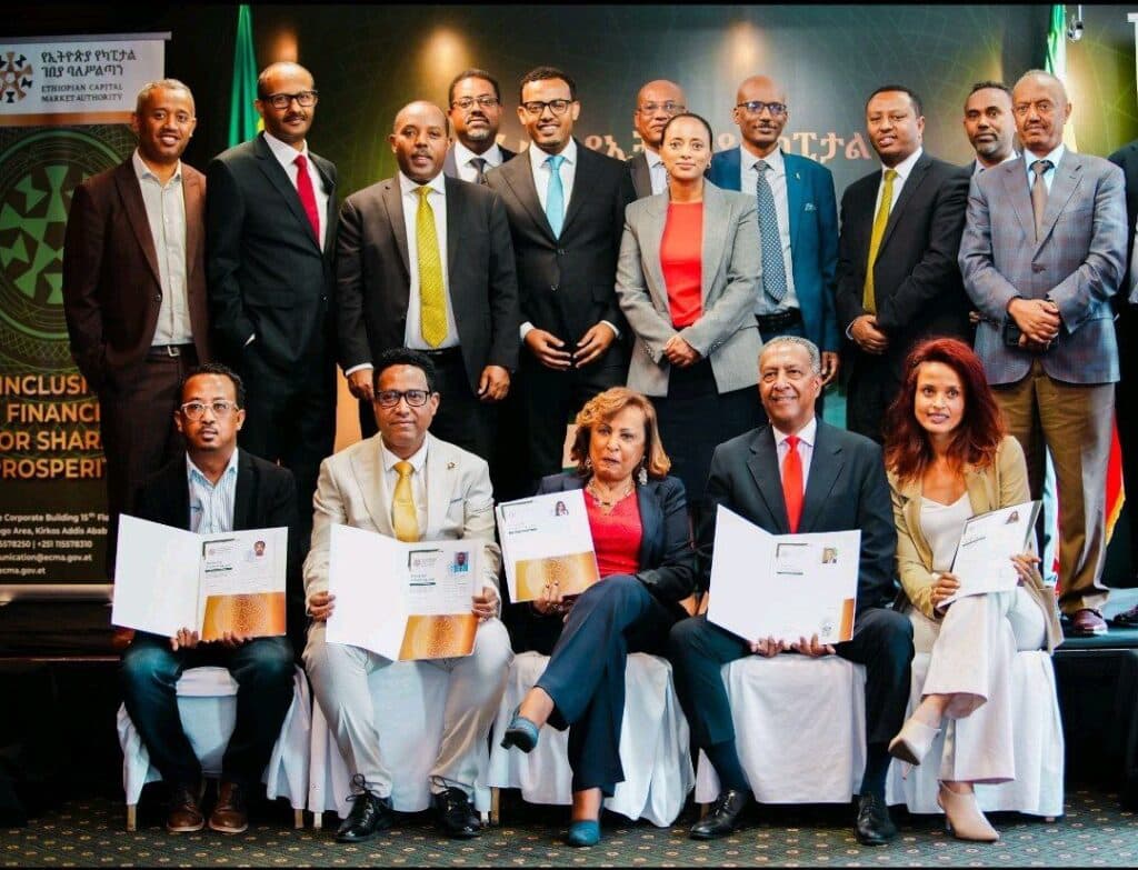 Capital Market service providers recieving their licenses event