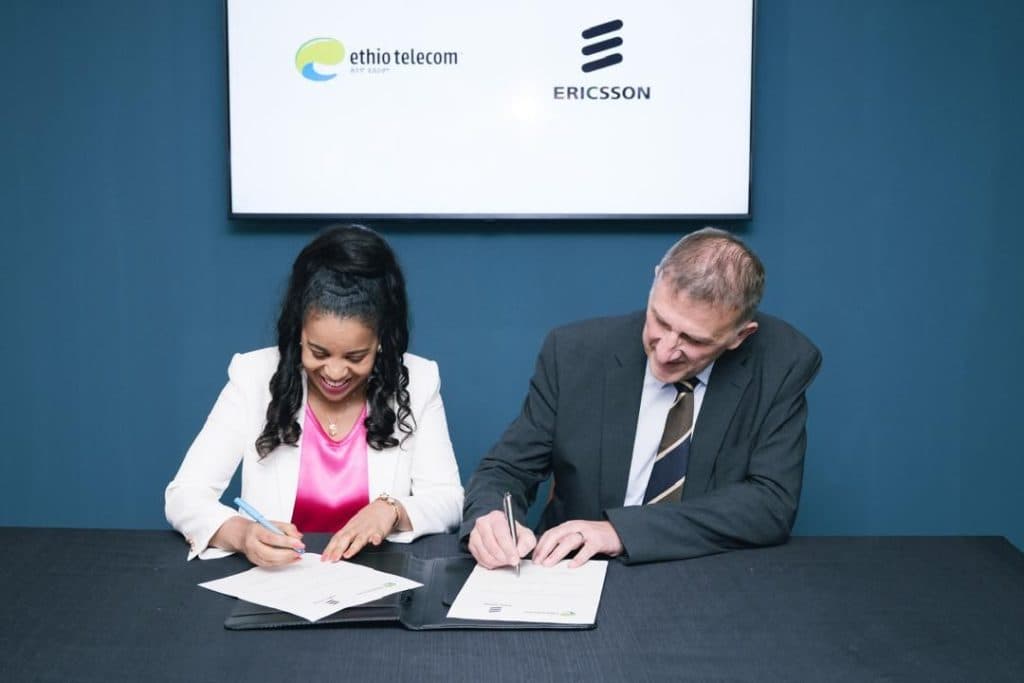 Ethio Telecom, Ericsson Sign Deal to Modernize 1,500 Mobile Sites and Expand 4G Coverage Across Ethiopia
