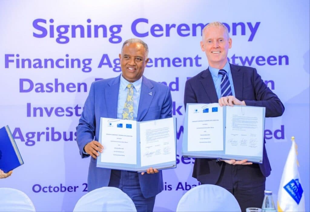 Dashen Bank, EIB Global Sign €20 Million Financing Deal for Ethiopian SM